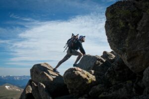 登山に活きるボルダリングの動き