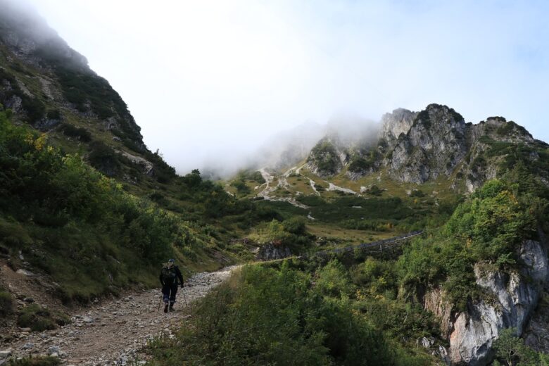 富士登山や高山でレインウェアと防寒着を優先する装備判断