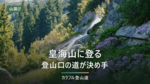 皇海山の登山｜群馬側の林道は通行止め、銀山平から往復12時間半の庚申山経由で計画する