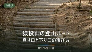 猿投山（629m）のルート4系統｜猿投神社・東の宮・第3駐車場・瀬戸側の登山口と冬の注意